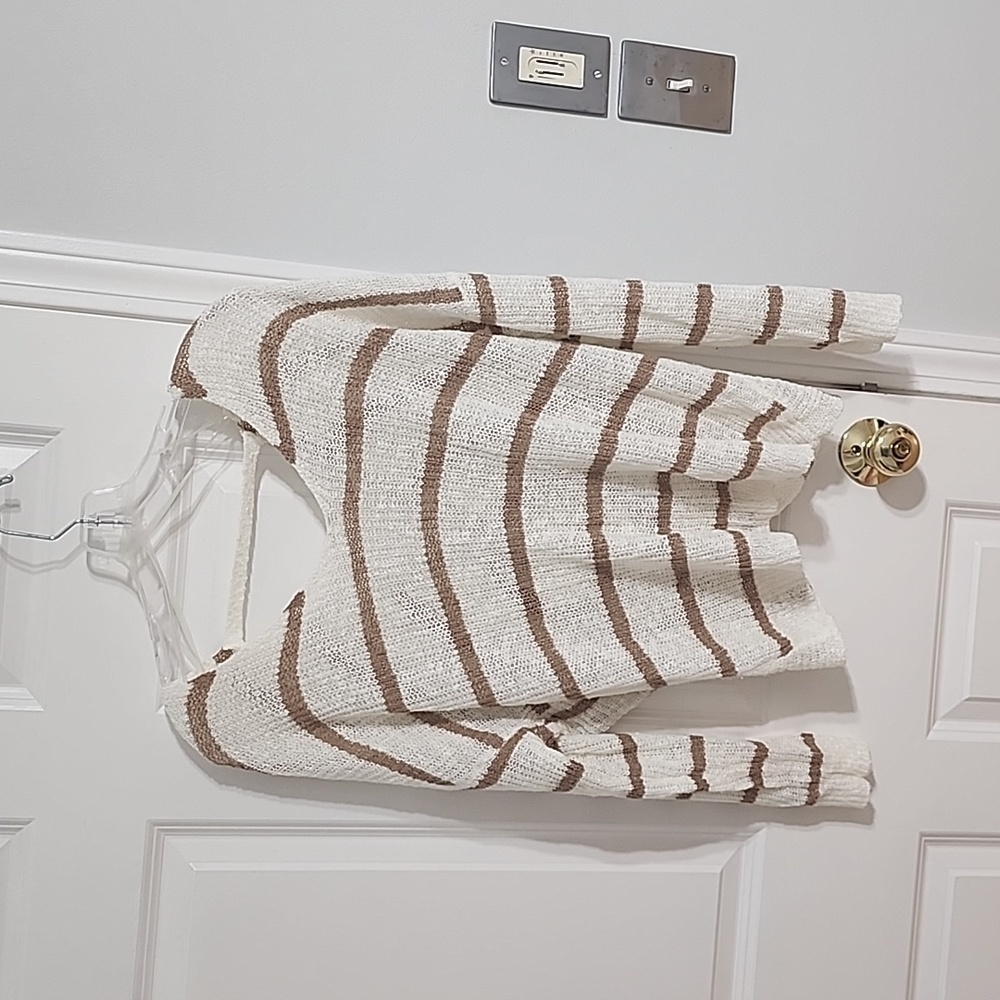 Charlotte Russe open/knot back sweater